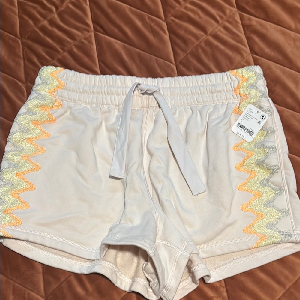 FP Movement by Free People Shorts Bleached Clay Combo Light Sand